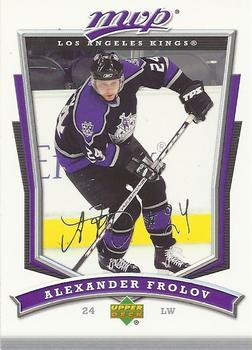 #150 Alexander Frolov - Los Angeles Kings - 2007-08 Upper Deck MVP Hockey
