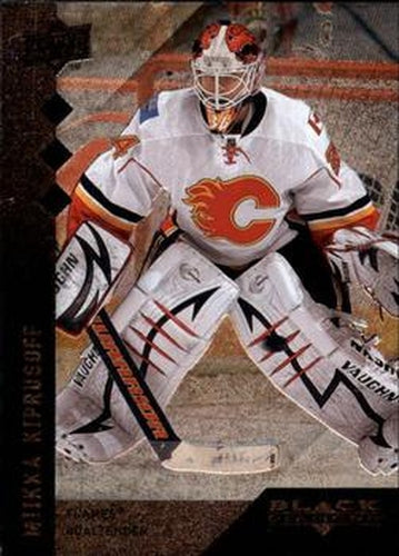 #150 Miikka Kiprusoff - Calgary Flames - 2009-10 Upper Deck Black Diamond Hockey