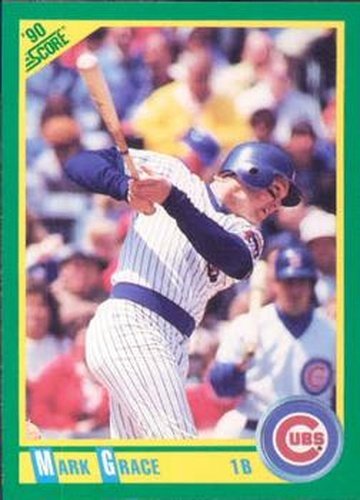 #150 Mark Grace - Chicago Cubs - 1990 Score Baseball