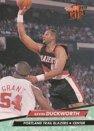 #150 Kevin Duckworth - Portland Trail Blazers - 1992-93 Ultra Basketball
