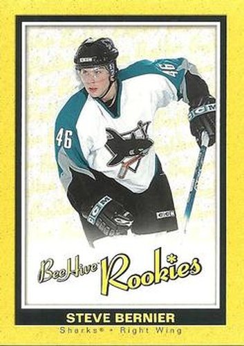#150 Steve Bernier - San Jose Sharks - 2005-06 Upper Deck Beehive Hockey