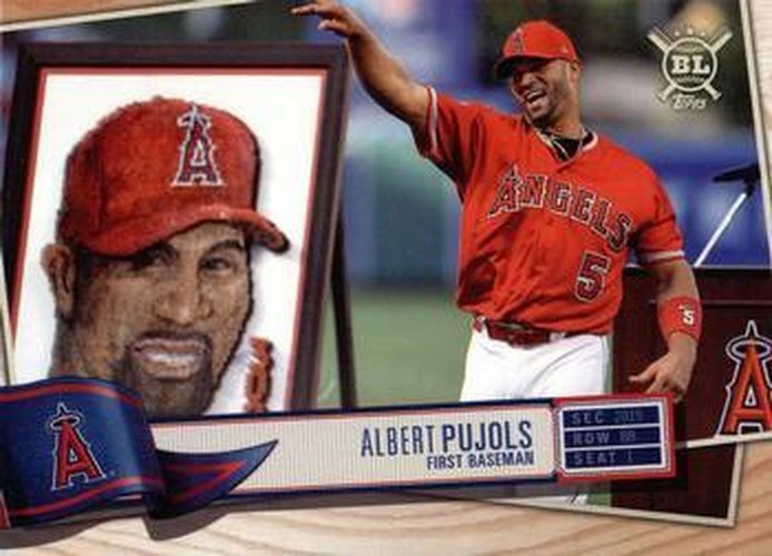 #150 Albert Pujols - Los Angeles Angels - 2019 Topps Big League Baseball