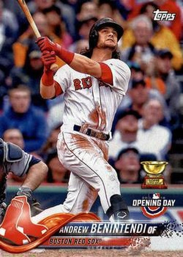 #150 Andrew Benintendi - Boston Red Sox - 2018 Topps Opening Day Baseball