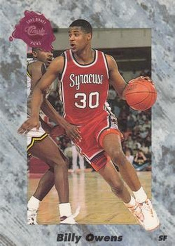 #150 Billy Owens - Syracuse Orangemen - 1991 Classic Four Sport