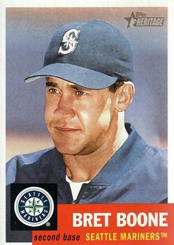 #150 Bret Boone - Seattle Mariners - 2002 Topps Heritage Baseball