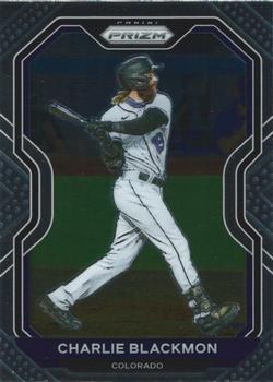 #150 Charlie Blackmon - Colorado Rockies - 2021 Panini Prizm Baseball