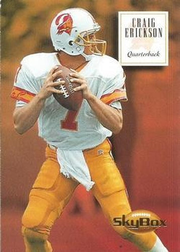 #150 Craig Erickson - Tampa Bay Buccaneers - 1994 SkyBox Premium Football