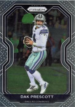 #150 Dak Prescott - Dallas Cowboys - 2020 Panini Prizm Football