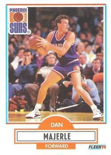 #150 Dan Majerle - Phoenix Suns - 1990-91 Fleer Basketball