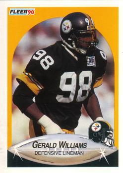 #150 Gerald Williams - Pittsburgh Steelers - 1990 Fleer Football