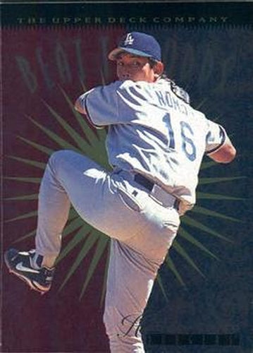 #150 Hideo Nomo - Los Angeles Dodgers - 1996 Upper Deck Baseball