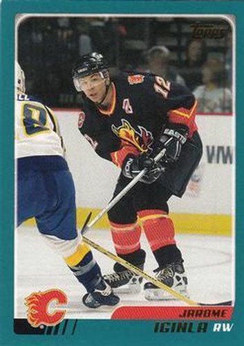 #150 Jarome Iginla - Calgary Flames - 2003-04 Topps Hockey