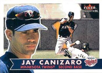 #150 Jay Canizaro - Minnesota Twins - 2001 Fleer Tradition Baseball