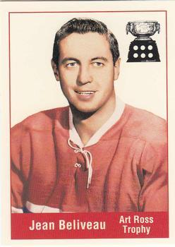 #150 Jean Beliveau - Montreal Canadiens - 1994 Parkhurst Missing Link 1956-57 Hockey