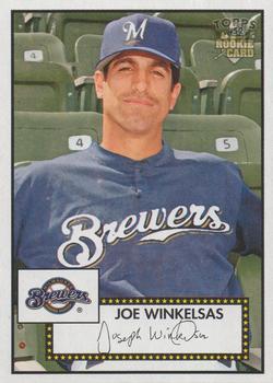 #150 Joe Winkelsas - Milwaukee Brewers - 2006 Topps 1952 Edition Baseball