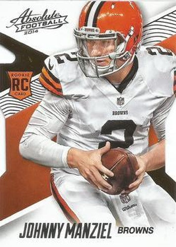 #150 Johnny Manziel - Cleveland Browns - 2014 Panini Absolute - Retail Football