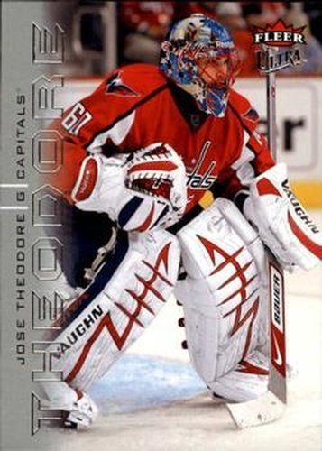 #150 Jose Theodore - Washington Capitals - 2009-10 Ultra Hockey