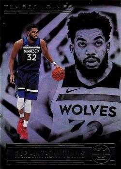 #150 Karl-Anthony Towns - Minnesota Timberwolves - 2020-21 Panini Illusions Basketball