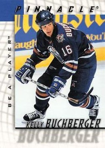 #150 Kelly Buchberger - Edmonton Oilers - 1997-98 Pinnacle Be a Player Hockey