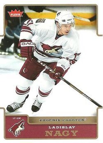 #150 Ladislav Nagy - Phoenix Coyotes - 2006-07 Fleer Hockey