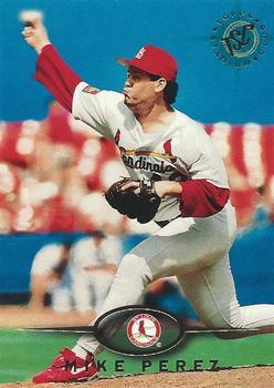 #150 Mike Perez - St. Louis Cardinals - 1995 Stadium Club Baseball