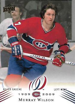 #150 Murray Wilson - Montreal Canadiens - 2008-09 Upper Deck Montreal Canadiens Centennial Hockey