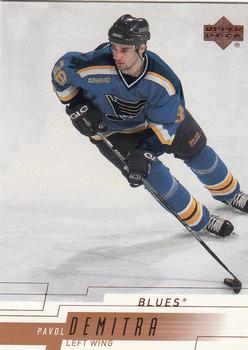#150 Pavol Demitra - St. Louis Blues - 2000-01 Upper Deck Hockey