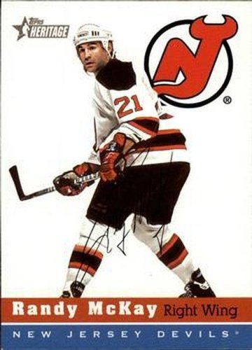 #150 Randy McKay - New Jersey Devils - 2000-01 Topps Heritage Hockey