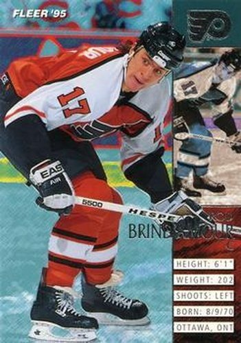 #150 Rod Brind'Amour - Philadelphia Flyers - 1994-95 Fleer Hockey