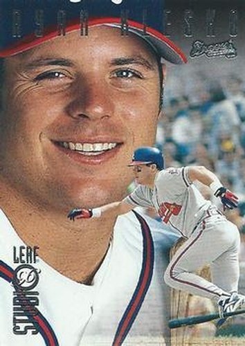 #150 Ryan Klesko - Atlanta Braves - 1996 Studio Baseball