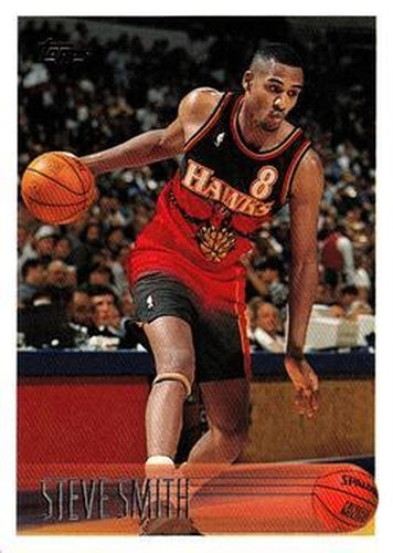 #150 Steve Smith - Atlanta Hawks - 1996-97 Topps Basketball