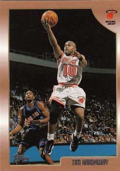 #150 Tim Hardaway - Miami Heat - 1998-99 Topps Basketball