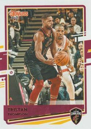 #150 Tristan Thompson - Cleveland Cavaliers - 2020-21 Donruss Basketball