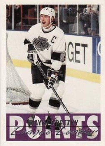 #150 Wayne Gretzky - Los Angeles Kings - 1994-95 Topps Premier Hockey