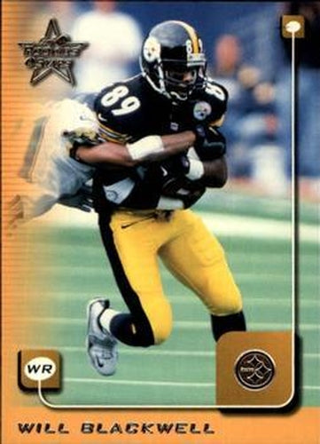 #150 Will Blackwell - Pittsburgh Steelers - 1999 Leaf Rookies & Stars Football