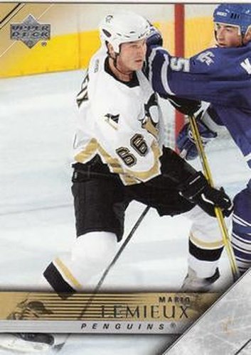 #150 Mario Lemieux - Pittsburgh Penguins - 2005-06 Upper Deck Hockey