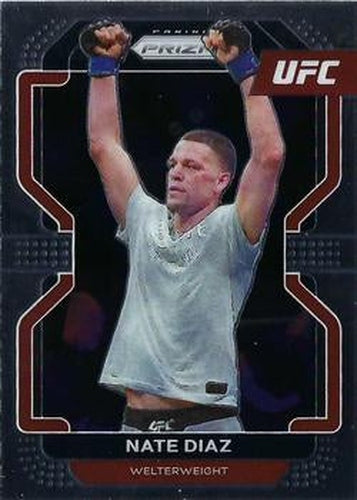 #150 Nate Diaz - 2022 Panini Prizm UFC MMA