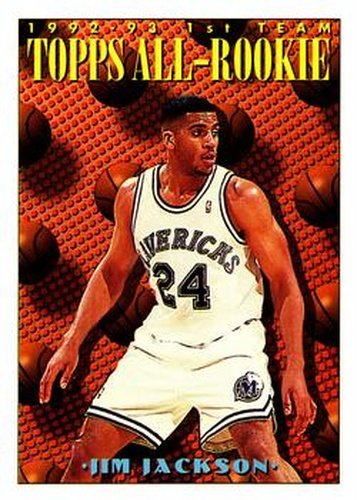 #150 Jim Jackson - Dallas Mavericks - 1993-94 Topps Basketball