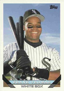 #150 Frank Thomas - Chicago White Sox - 1993 Topps Baseball