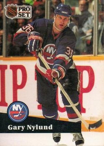 #150 Gary Nylund - 1991-92 Pro Set Hockey