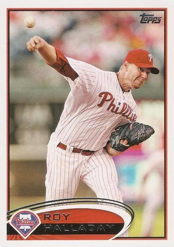 #150 Roy Halladay - Philadelphia Phillies - 2012 Topps Baseball