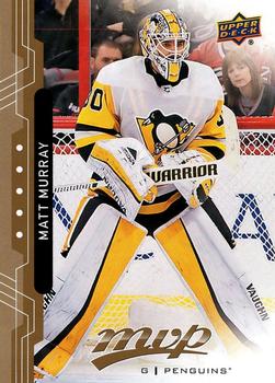 #150 Matt Murray - Pittsburgh Penguins - 2018-19 Upper Deck MVP Hockey