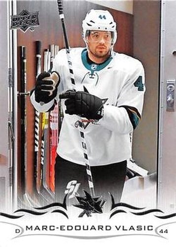 #150 Marc-Edouard Vlasic - San Jose Sharks - 2018-19 Upper Deck Hockey