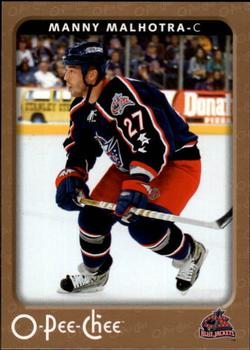 #150 Manny Malhotra - Columbus Blue Jackets - 2006-07 O-Pee-Chee Hockey