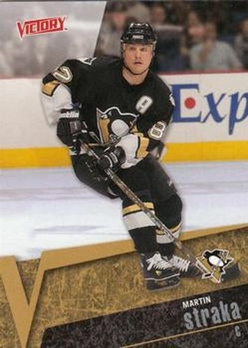 #150 Martin Straka - Pittsburgh Penguins - 2003-04 Upper Deck Victory Hockey