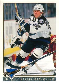 #150 Mikael Andersson - Tampa Bay Lightning - 1993-94 O-Pee-Chee Premier Hockey