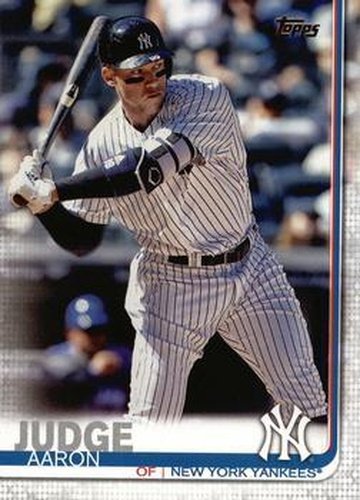 #150a Aaron Judge - New York Yankees - 2019 Topps Baseball