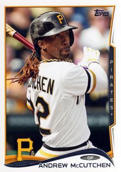 #150a Andrew McCutchen - Pittsburgh Pirates - 2014 Topps Baseball