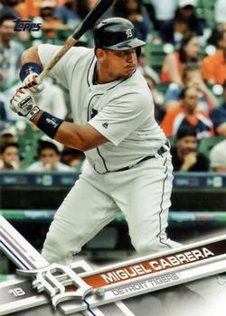 #150a Miguel Cabrera - Detroit Tigers - 2017 Topps Baseball