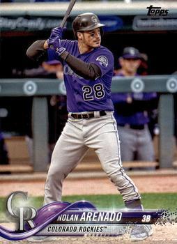 #150 Nolan Arenado - Colorado Rockies - 2018 Topps Baseball